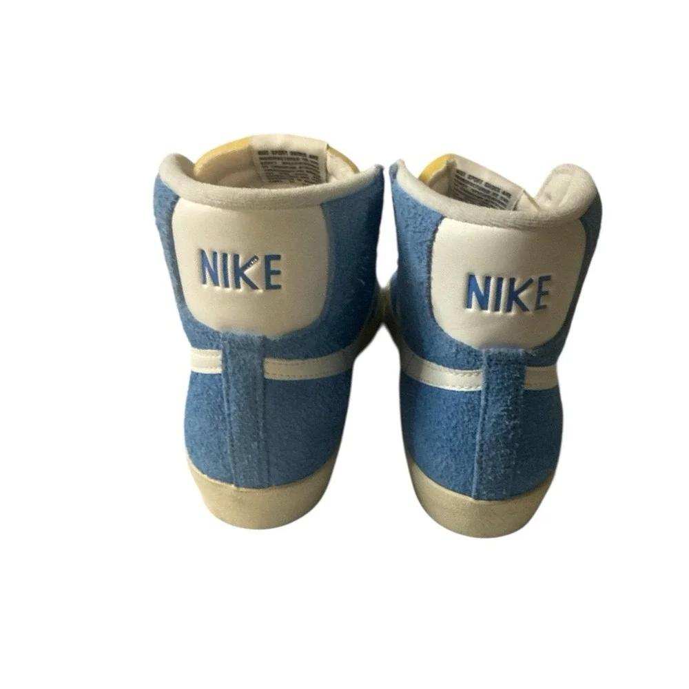 Nike Blazer Mid '77 Mid Mens‎ Size 8 University Blue Sail Muslin HF3157-400